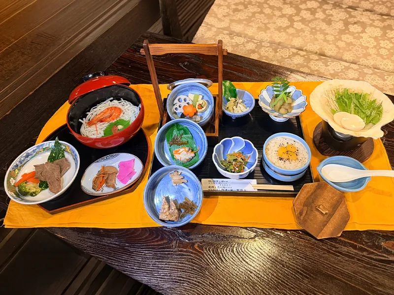 名物栗おこわ定食 松コース